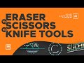 How to Use the Eraser, Scissors & Knife Tools • Adobe Illustrator Tutorial