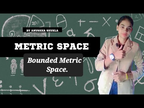 bounded metric space #metricspace #bscmaths #mscmathematics #viral # ...