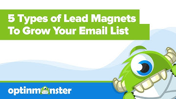 5 Types of Lead Magnets to Grow your Email List