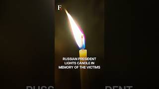 Putin Lights Candle to Honour Victims of Moscow Terror Attack | Subscribe to Firstpost
