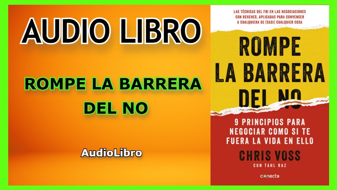 🍎💥🏈ROMPE LA BARRERA DEL NO | Capitulo 1 | AUDIOLIBRO 🍎💥🏈