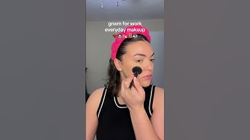 EVERYDAY MAKEUP ROUTINE FOR WORK AT THE OFFICE #makeup #makeuplook #everydaymakeup #officelife #mua