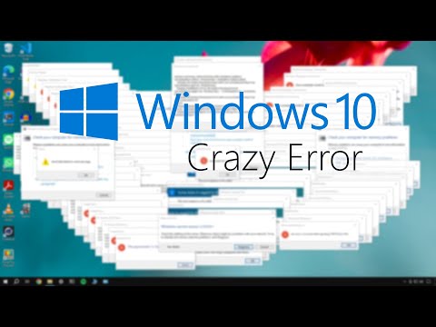 Windows 10 Crazy Error