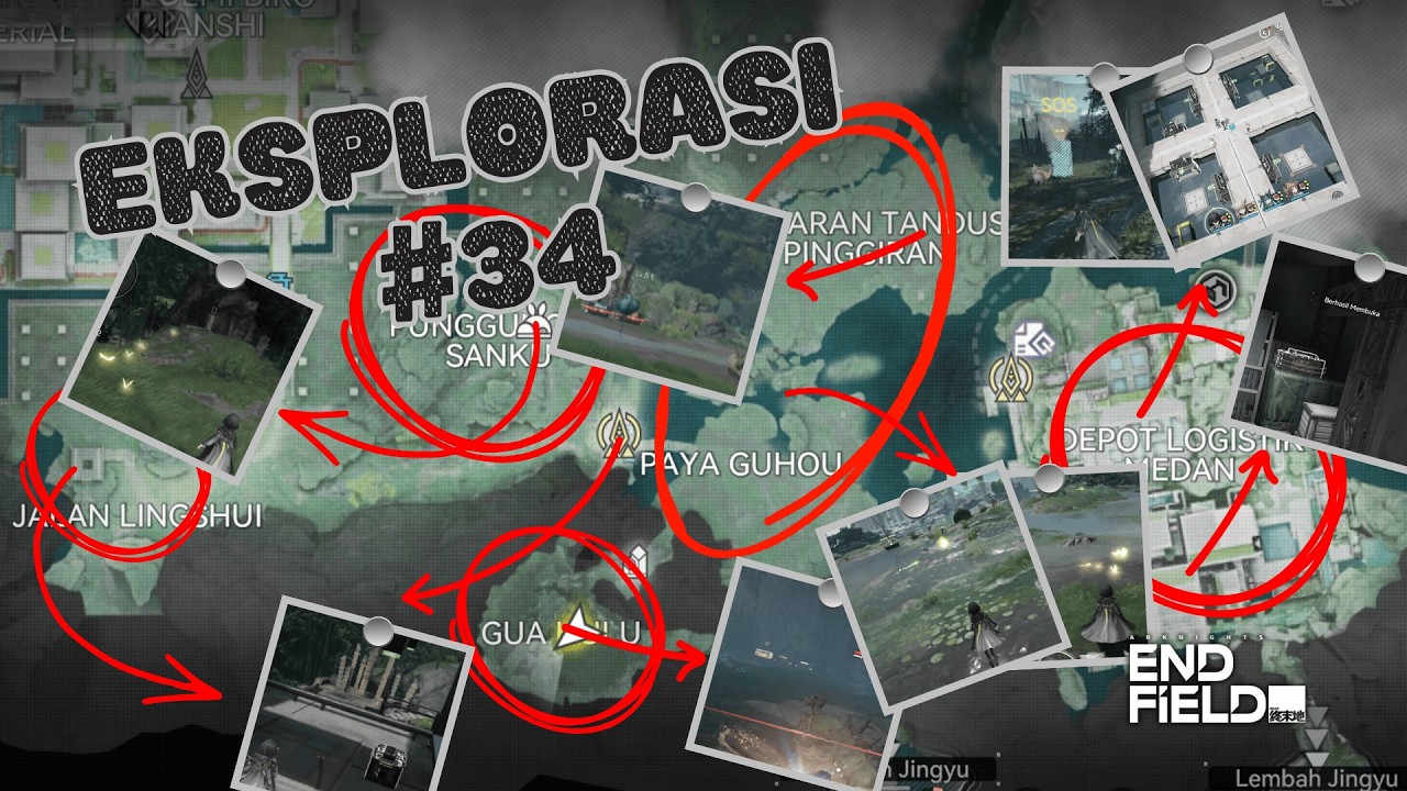 Aku Mendapatkan Banyak Peti Harta di Eksplorasi Ini | Eksplorasi #33 | Arknights: Endfield
