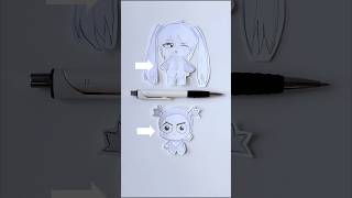 Tutorial para dibujar cuerpos en estilo chibi [anime/cartoon]#tutorial #art #chibi #artist #drawing