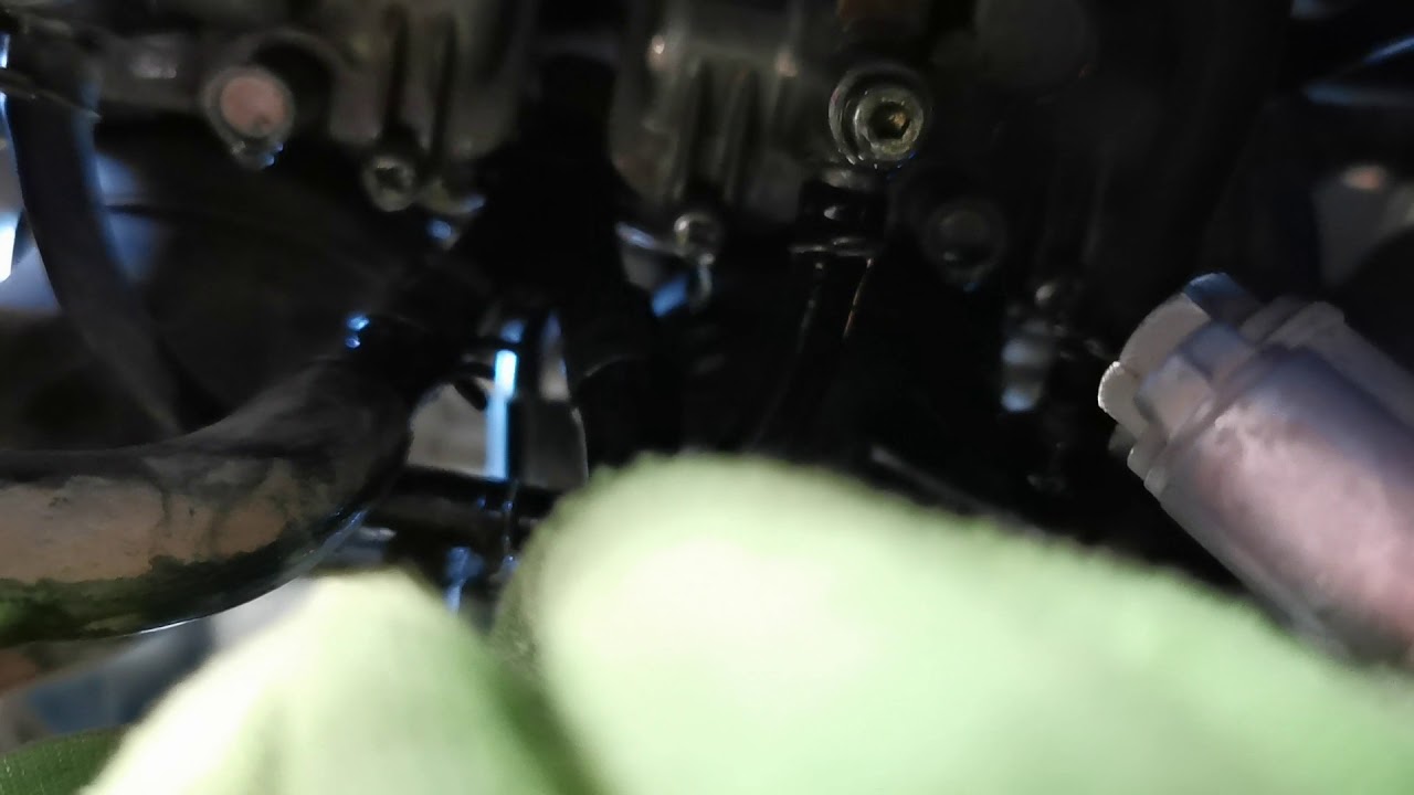 Kawasaki kfx 700 carb leaking gas YouTube