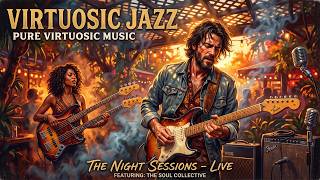 Smooth Jazz Guitar and sax Deep Dive for Good Vibes Music to Read, Relax, or Working at Night 🎷🌙