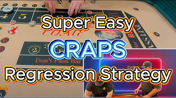 Easy Craps Regression Strategy | Great Strategy To Win At Craps 🎲