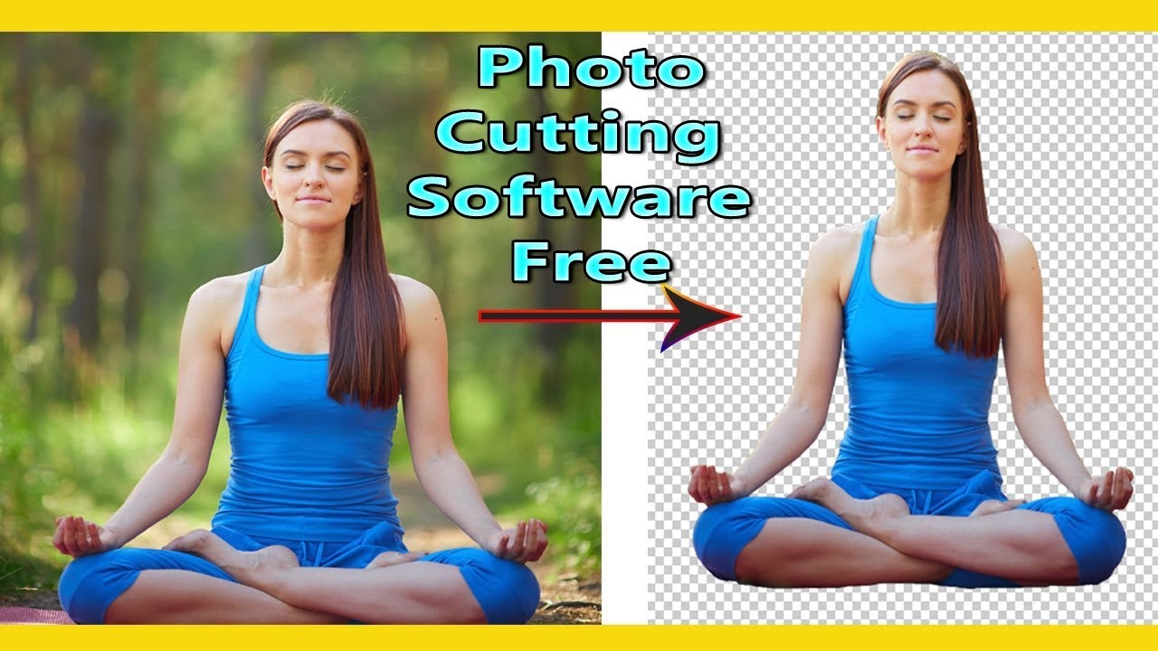 Photo cutting software YouTube