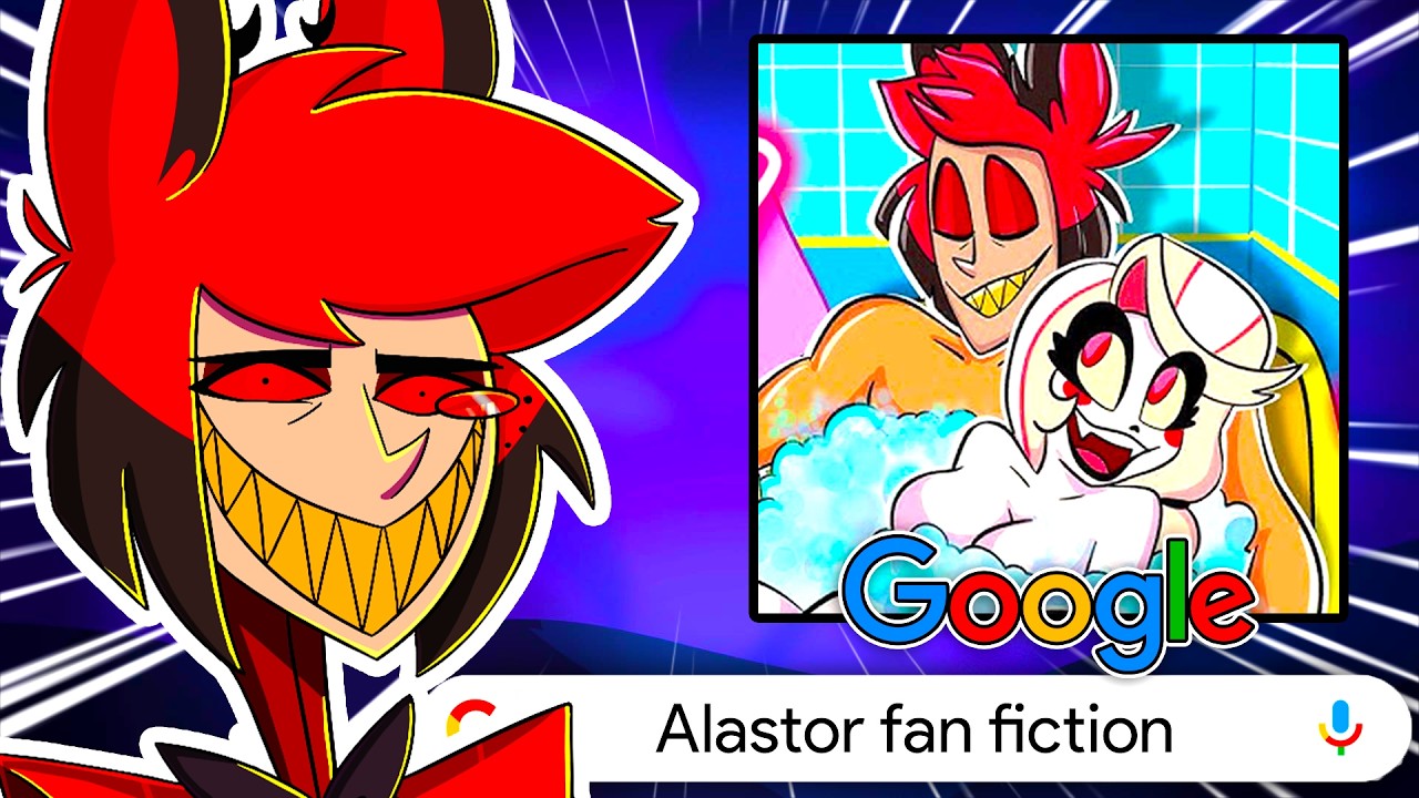 Аластор ищет информацию о себе в Google, и в отеле «Хазбин» всё идёт наперекосяк.