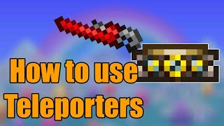 Terraria How to use Teleporters