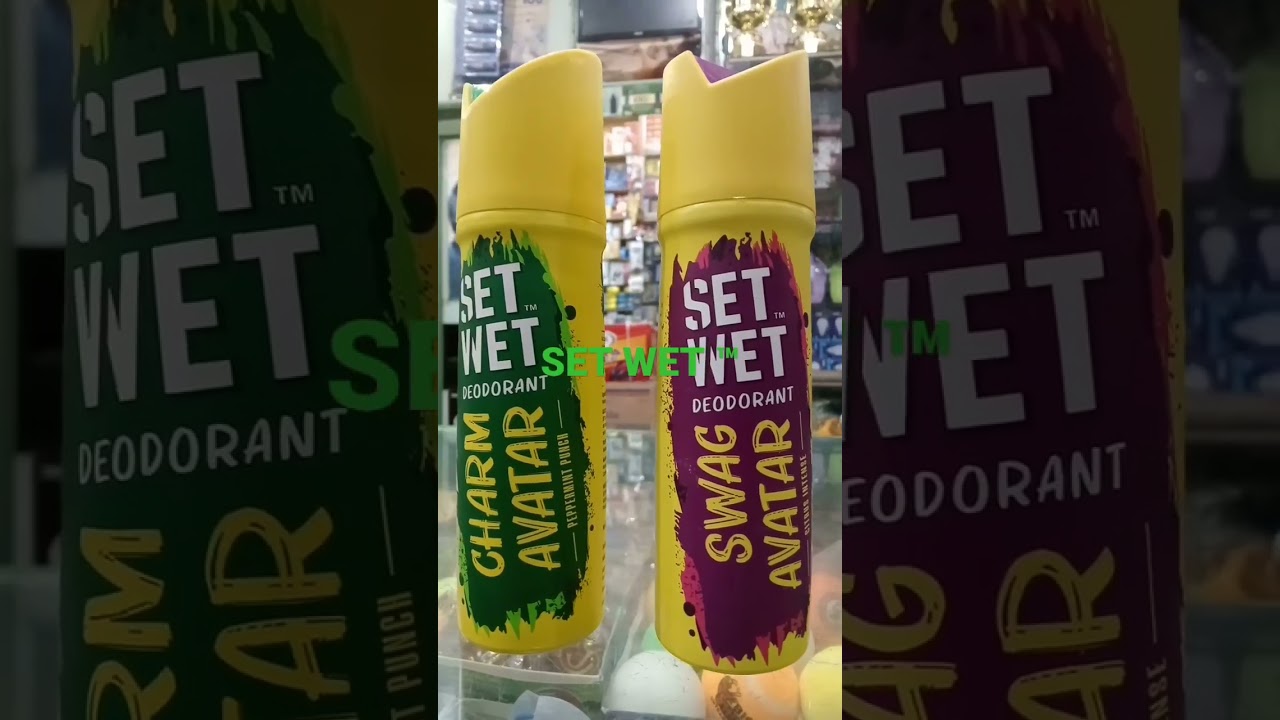 SET WET ™ DEODORANT SWAG AVATAR - CITRUS INTENSE -   Net Contents: 99 g / ml