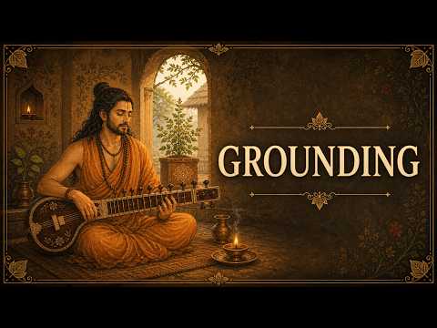 (No Ads) Heavy Thoughts Need A Soft Floor | Grounding Sitar Ritual | 90 Minutes