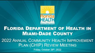 2022 Annual Community Health Improvement Plan Chip Review Meeting Recording