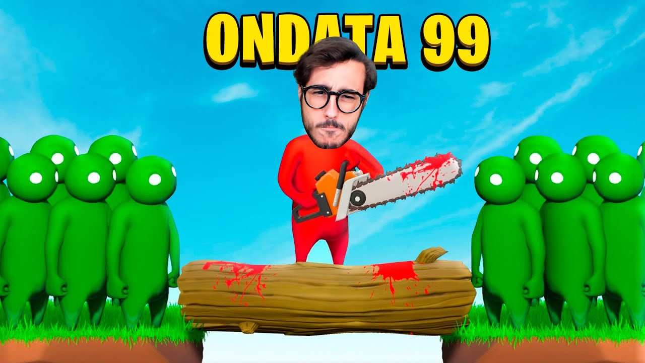 SOPRAVVIVO A 100 ONDATE DI ZOMBIE SU GANG BEASTS!