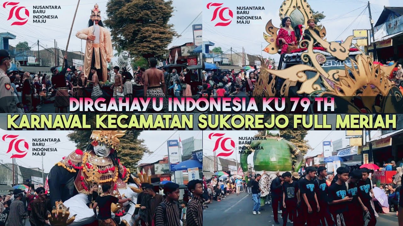 KARNAVAL SUKOREJO KENDAL HUT RI 79 TH 2024 (FULL MOVIE)
