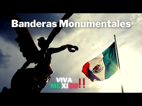 SEPTIEMBRE, MES DE LA PATRIA | BANDERAS MÁS GRANDES E IMPRESIONANTES DE MÉXICO 2021!!