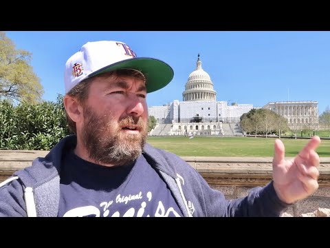 Easter Sunday In Washington DC At The White House & Capital Building - Smithsonian / Exorcist Steps
