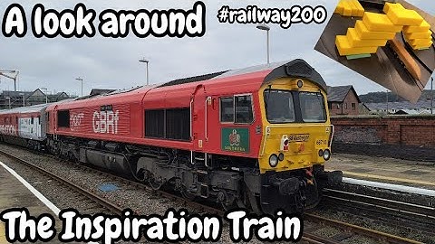 De Inspiration Train komt naar Llandudno - een kijkje in de #Railway200 tentoonstellingstrein