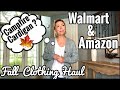 WALMART & AMAZON: Fall Clothing Haul / 9 Items / Perfect Campfire Cardigan? or Apple Orchard Jacket?
