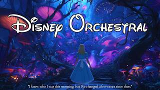 Disney Orchestral Symphony | Down the Rabbit Hole 🐇 An Enchanted Forest Sanctuary Peaceful & Deep 🌿