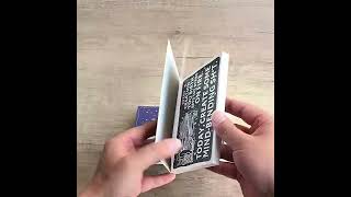 Postcard Book, Binding Postcards To A Book