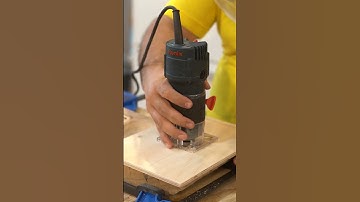 How can make a Bowl without a lathe - Handmade | Three part wooden serving bowl | #shorts