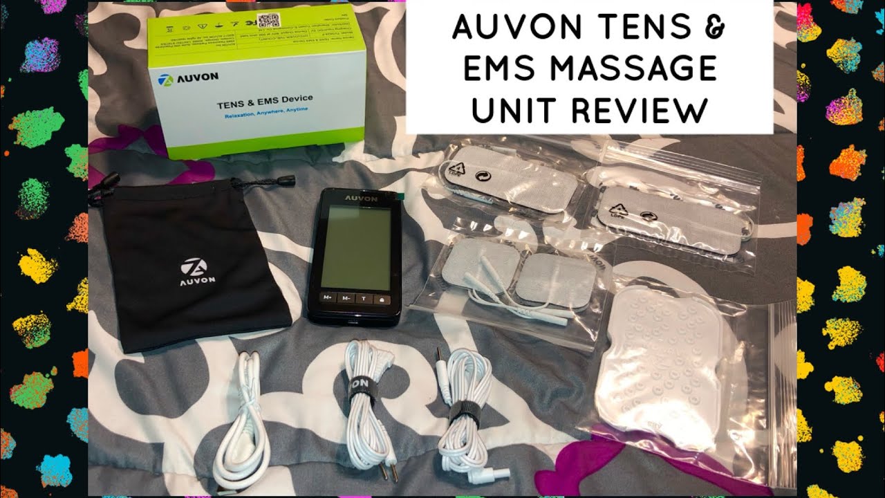 AUVON TENS Unit Review - Massage & Bloggywork