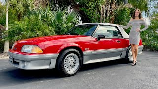 1989 Ford Mustang GT Convertible  5.0L V8, 25th Anniversary Mustang