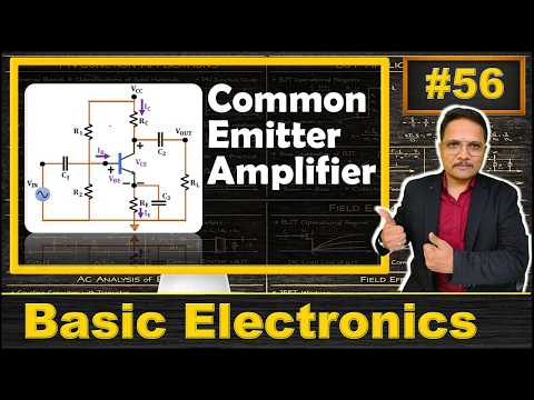 Common Emitter Amplifier using BJT (Basics, Circuit, Output, Parameters & Components) Explained