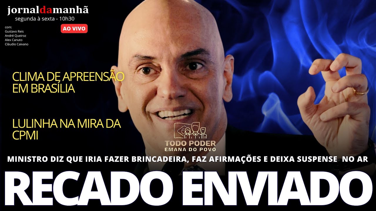 AO VIVO: CLIMA TENSO EM BRASÍLIA EM DISPUTA E PODER - 26/02/26