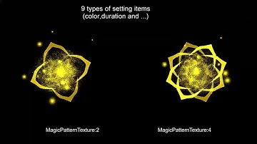 Unity VFX magic pattern preview