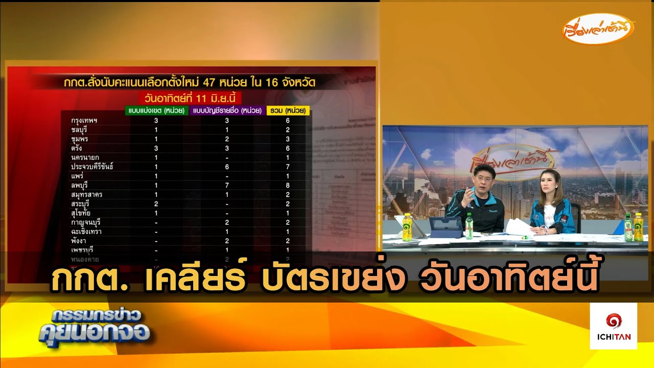 กกต. เคลียร์ บัตรเขย่ง วันอาทิตย์นี้
