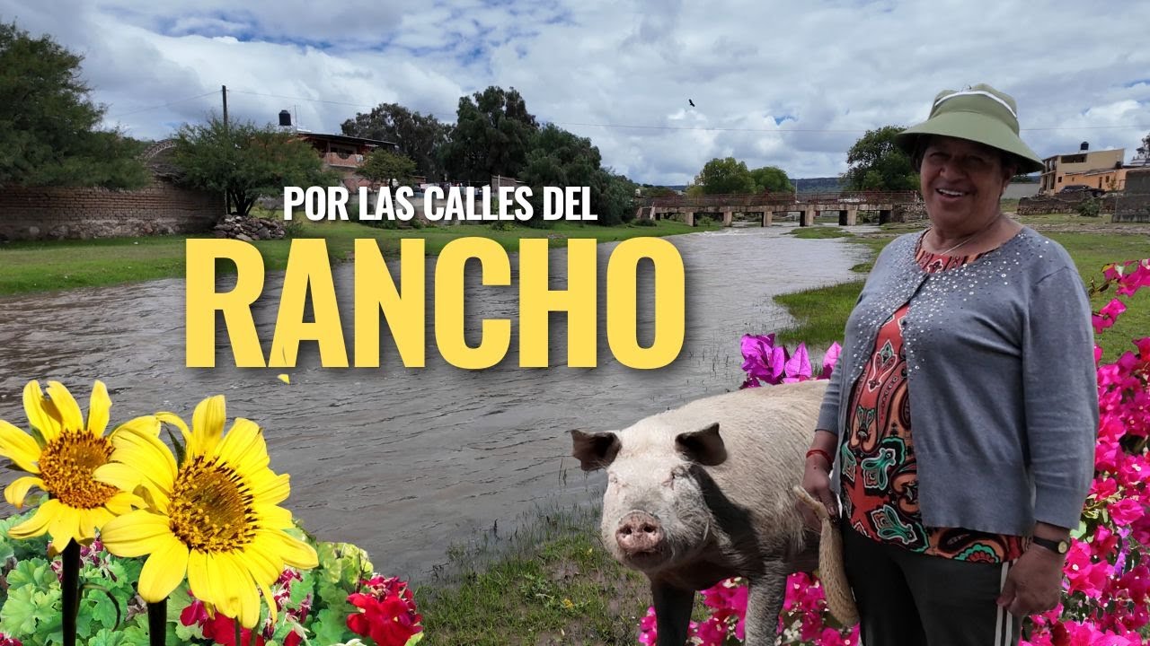 "EL RIO CRUZA POR EN MEDIO DEL RANCHO, POR ESO SE DICE QUE SE CONSTRUYO LA HACIENDA"