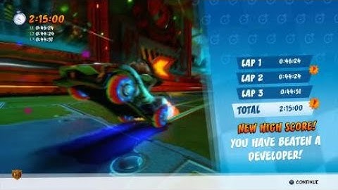 Crash Team Racing Nitro Fueled N.Gin Labs Developer Trial