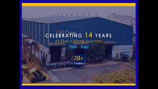 Celebrating 14Years Of K2 Cranes In The Lifting Journey.