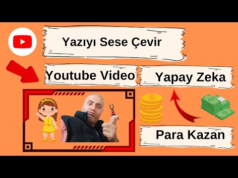 Youtube Videoları İçin Yazıyı Sese Çevirme | Video İzlendikçe Para Kazan