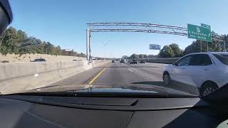 Atlanta I-75N & I-75S Timelapse Marietta - Acworth & Back • Dash Cam