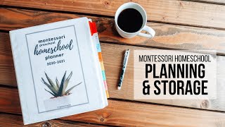 MONTESSORI HOMESCHOOL PRESCHOOL: Planning & Storage