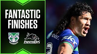 NRL 2024 | Fantastic Finishes | Warriors v Panthers | Magic Round