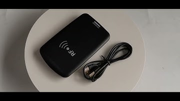 usb rfid uhf desktop reader writer with English SDK demo software and free sample testing cards