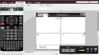 TI-Nspire CX Tutorial 1 - Graphing - Setting Your Windows