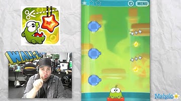 Cut the Rope: Experiments - Sticky Steps 3-6