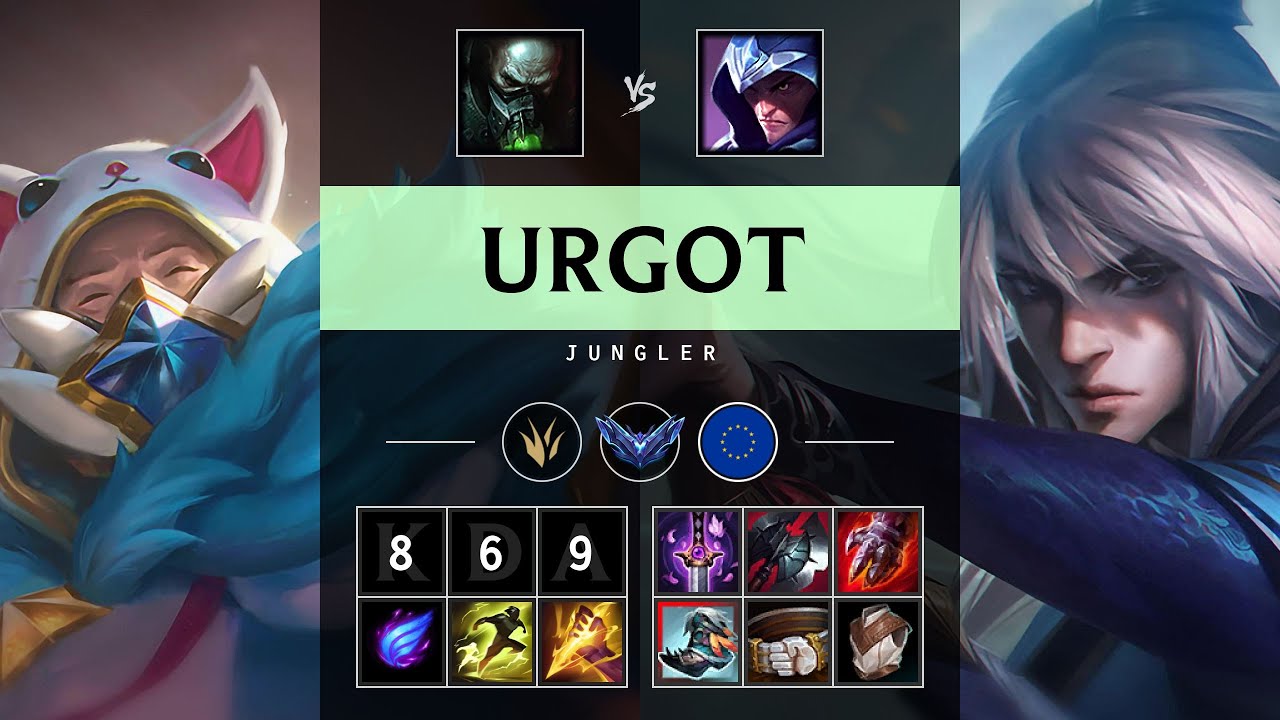 Urgot Jungle vs Talon - EUW Diamond Patch 25.21