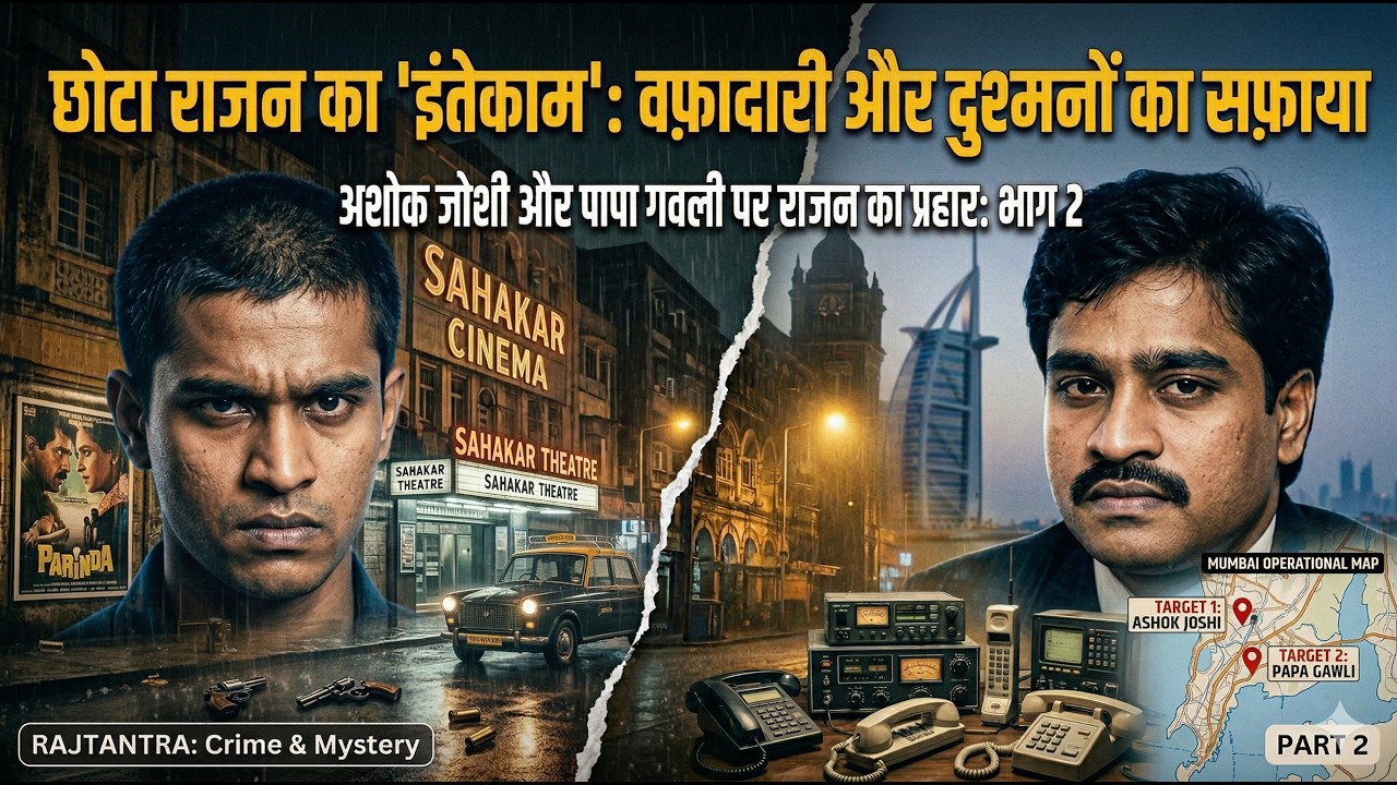 छोटा राजन- Part 2: The Supremacy. गवली गैंग की तबाही | Story of Chota ...