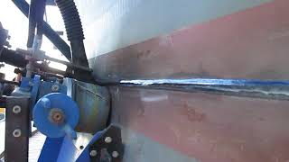 Bygging Submerged Arc Automatic Girth Welding (AGW) Machine for Horizontal Welding of Storage Tanks