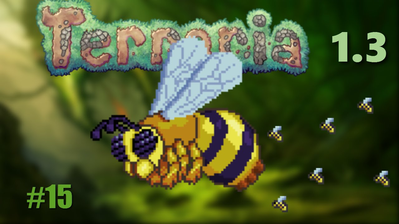 Queen Bee Boss! - Terraria 1.3 Together [#15] - YouTube