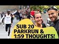 KIPCHOGE's 1:59:40 THOUGHTS and SARAH goes for a PB at PARKRUN!