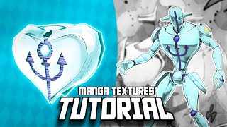 How to make Manga textures(JJBA) in blender