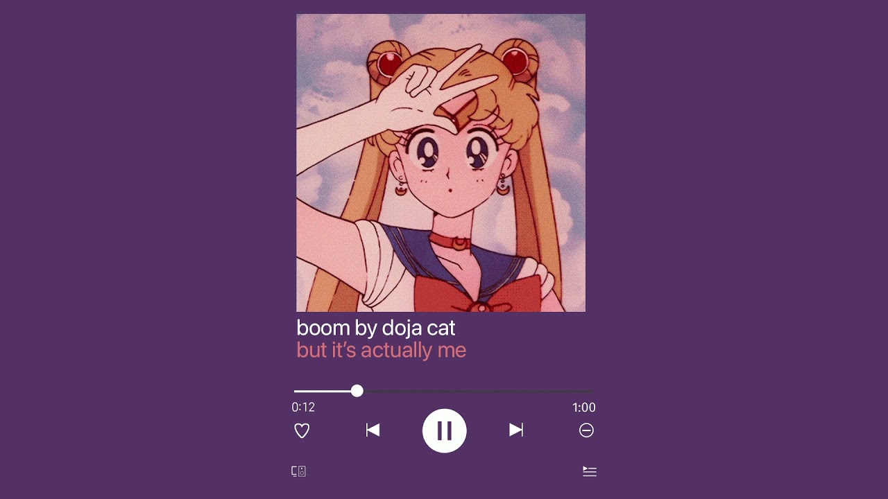boom by doja cat but it's actually me :)